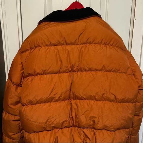 Structure Sport Men's Vibrant Orange down Puffer Jacket - Picture 8 of 10